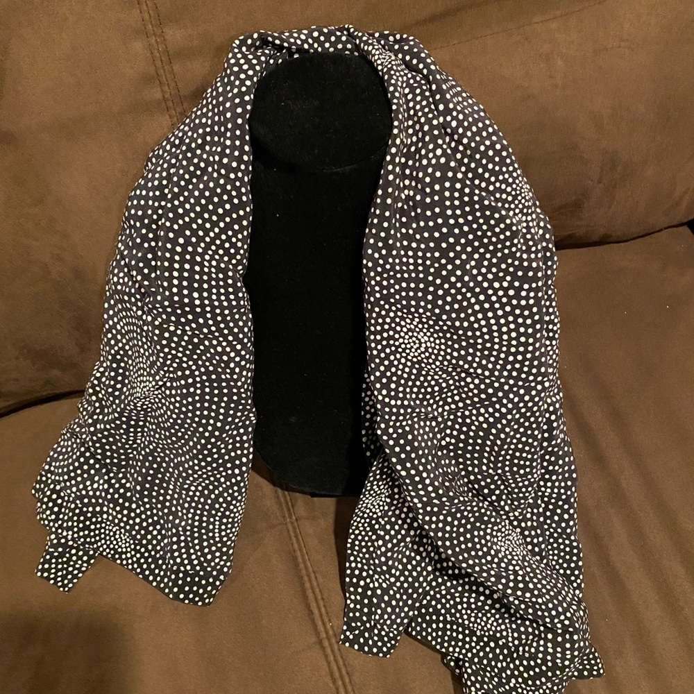Black and White Scarf